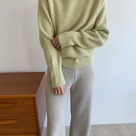 《予約販売》knit lib pants/2colors_np0515