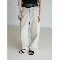 《予約販売》twill wide straight pants/2colors_np1259