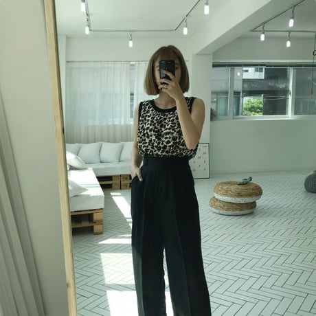 ✳︎予約販売✳︎レオパードタンクトップ/2colors