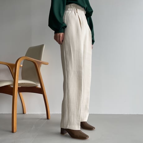 【nokcha original】rincl soft pants/ivory_np0468