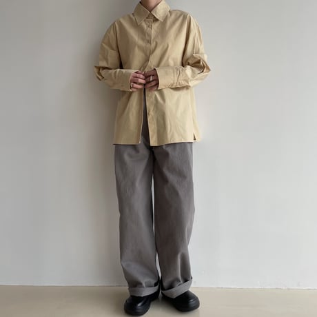 《予約販売》silhouette lady shirt/2colors_nb0219