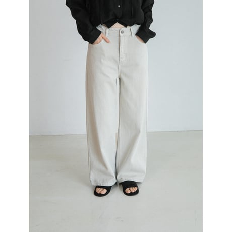 《予約販売》boyish cotton wide pants/2colors_np1270
