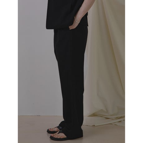 - AUTHENTIC series - material high pants/3colors_an0011