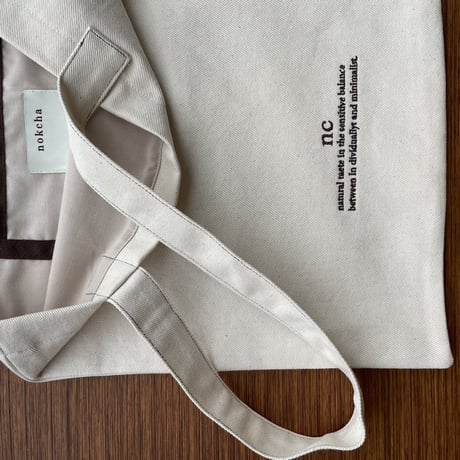 【nokcha original】“nc” totebag_na0362