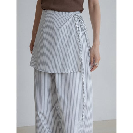 《予約販売》docking stripe pants/2colors_np1121