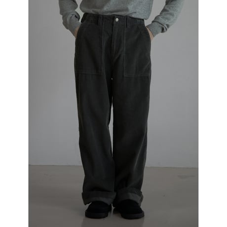 《予約販売》waist mark corduroy wide pants/2colors_np1045