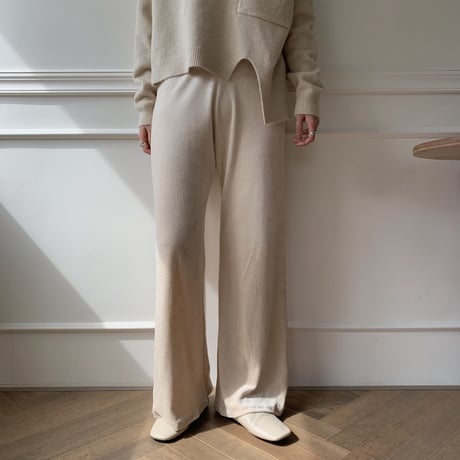 ✳︎予約販売✳︎velvet relaxy pants /2colors_np0069