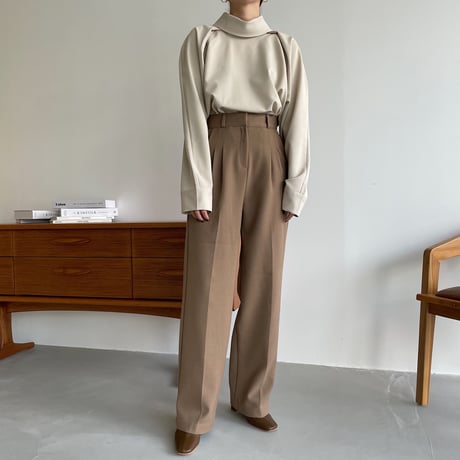 《予約販売》2way mannish blouse/2colors_nt1150