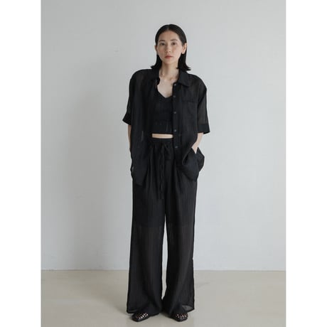 《予約販売》nuance sheer pants/2colors_np1106