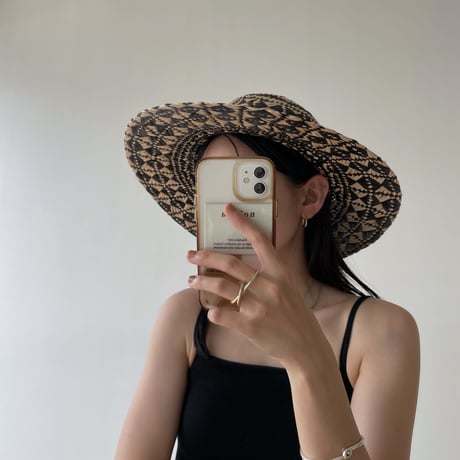 《予約販売》nuance straw hut_na0550