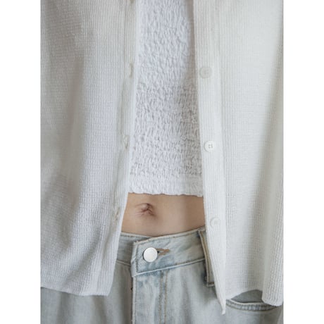 【NOKCHA original】linen knit cardigan/2colors_nt2348