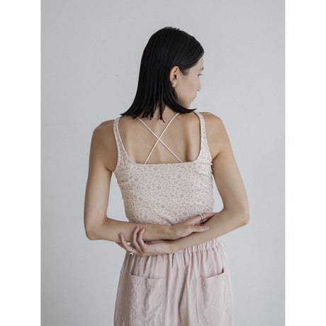 《予約販売》flower tanktop/2colors_nt2359