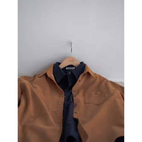 《予約販売》corduroy mannish over shirt/2colors_nb0269