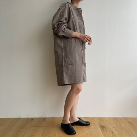 【nokcha original】mannish half jumpsuit/graige_np0800