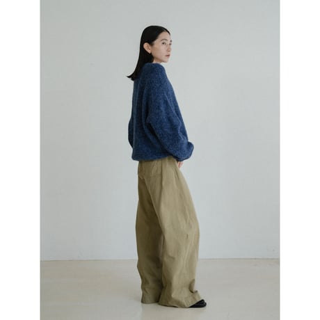 《予約販売》warm oval mannish pants/2colors_np1182
