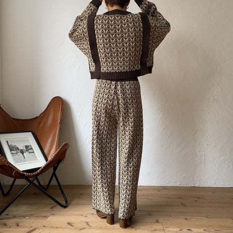 【nokcha original】vintage like minimal knit_nt0778