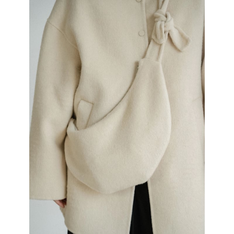 RESTOCK 】bag set half coat/2colors_no0479 | N