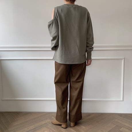 ✳︎予約販売✳︎roll-up wide pants pants_np0072