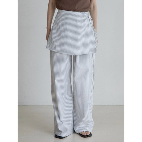 《予約販売》docking stripe pants/2colors_np1121