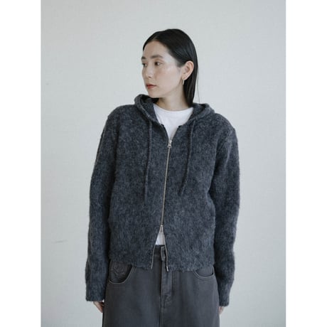 《予約販売》2way zip knit parker/2colors_nt2451