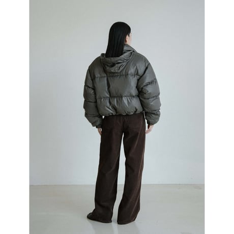 《予約販売》2way hoodie padding jacket/2colors_no0483