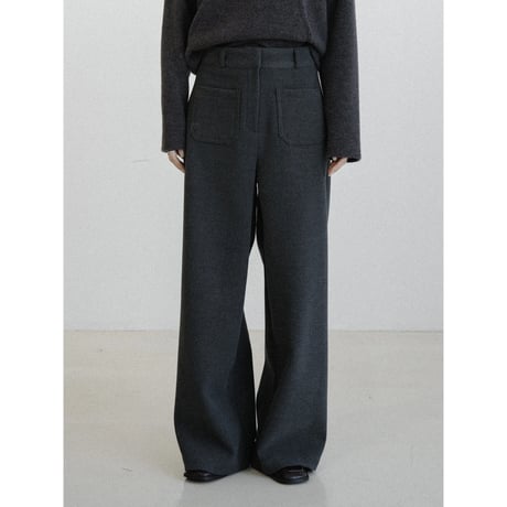 《予約販売》pocket accent material pants/2colors_np1198