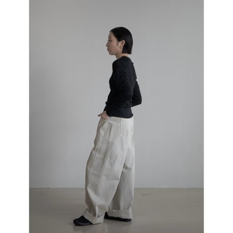 《予約販売》layered mannish tops/2colors_nt2164