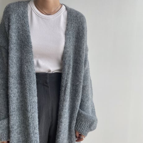 《予約販売》nuance color long knit cardigan/2colors_nt1861