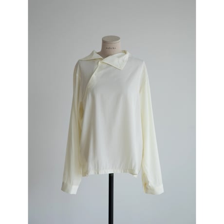 《予約販売》accent mannish blouse/2colors_nb0295
