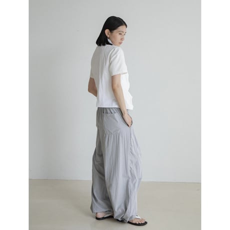 《予約販売》washer gather vest/2colors_nt2304