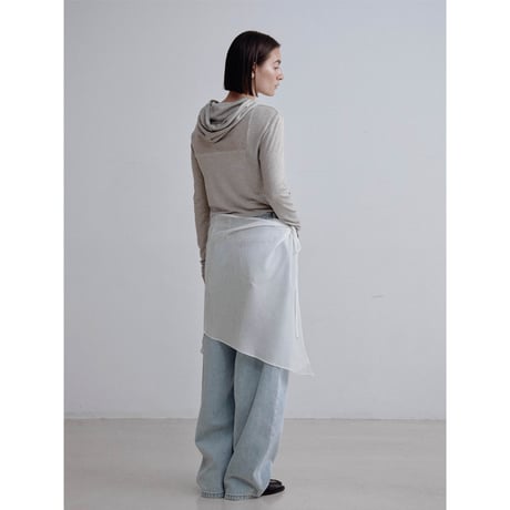 《予約販売》sheer layered skirt_ns0100
