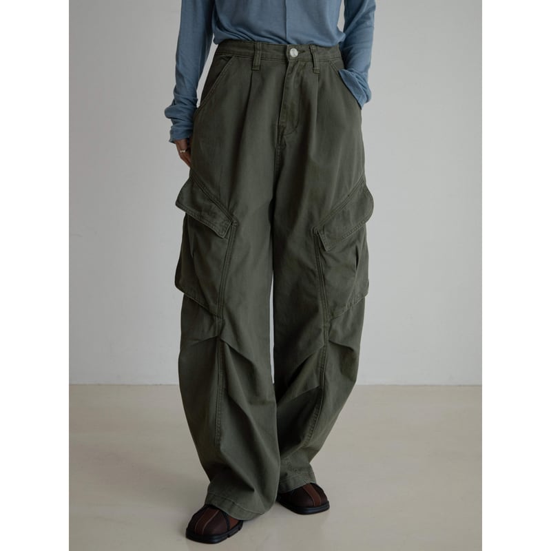 予約販売》accent cargo pants/2colors_np1079 | NOKCHA
