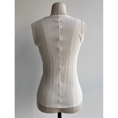【nokcha original】natural lib tank top/2colors_nt1980