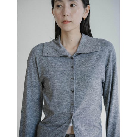 《予約販売》high neck button tops/2colors_nt2456