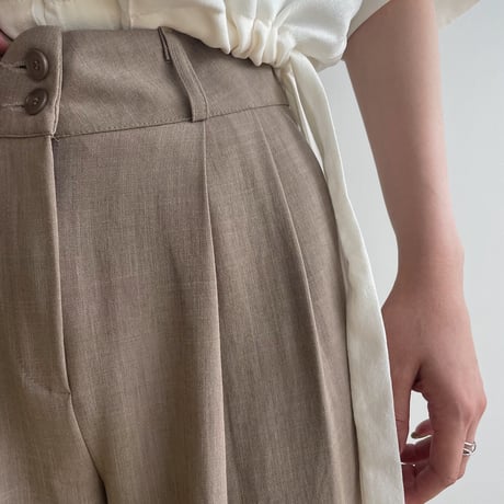 《予約販売》belt long pants/2colors_np0617