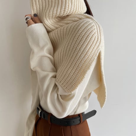 《予約販売》knit neck warmer/2colors_nt1525