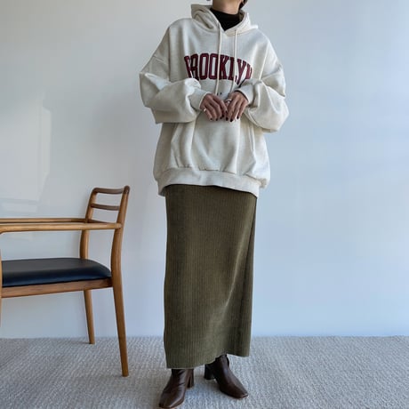《予約販売》velvet long skirt/2colors_ns0062