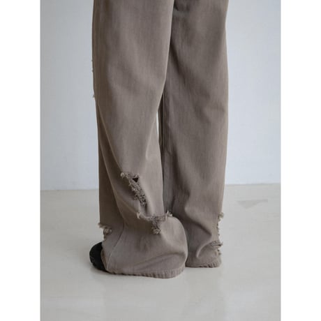 《予約販売》crash pigment jeans_nj0151