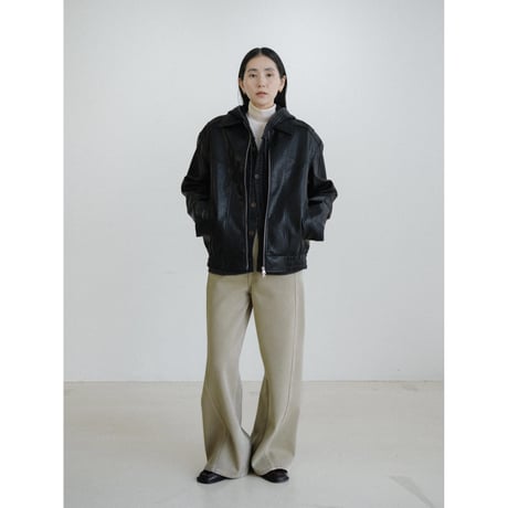《予約販売》ash hoodie knit jacket/2colors_no0501