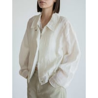 《予約販売》glossy sheer jacket/2colors_no0533