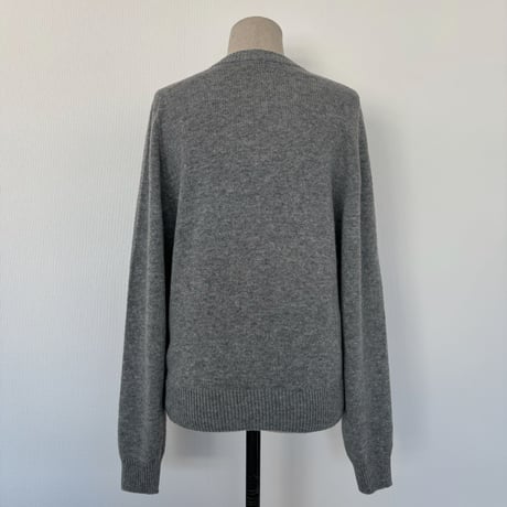 《予約販売》v neck simply knit/2colors_nt1904
