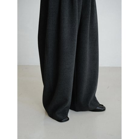 《予約販売》warm wool mannish pants_np1190