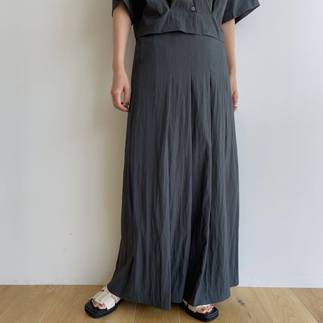 《予約販売》mannish long skirt/2colors_ns0078