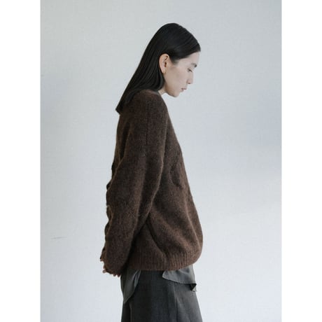 《予約販売》accent mohair knit pullover/2colors_nt2461