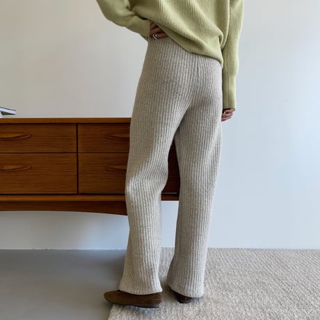 《予約販売》knit lib pants/2colors_np0515