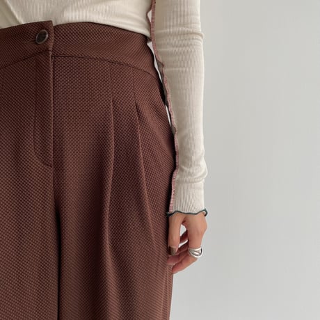 【 nokcha original】jersey slacks pants_np0470