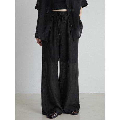 《予約販売》nuance sheer pants/2colors_np1106