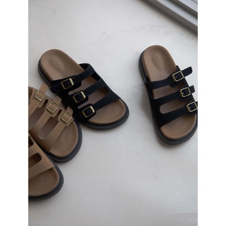 《予約販売》buckle sandals/2colors_na0647