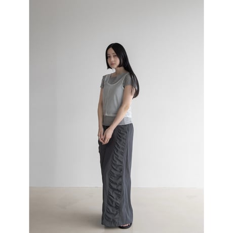 《予約販売》sheer layered tee/3colors_nt2077