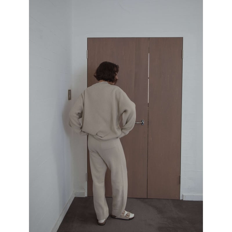 【nokcha original】mannish jacket NOKCHA original】v neck mannish knit pullover/3